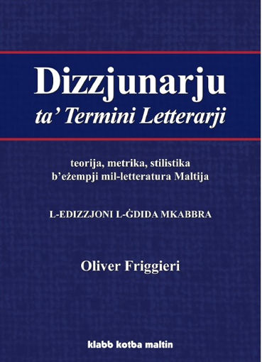 Picture of DIZZJUNARJU TA TERMINI LETTERARJI